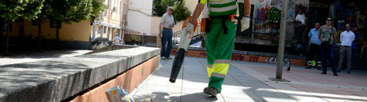 Cuenca incorpora al servicio de limpieza nueva maquinaria y material más eficaces y silenciosos