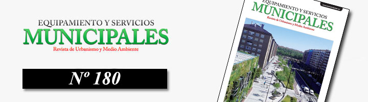 Ya está disponible para la lectura en formato digital el nº 180 de Equipamiento y Servicios Municipales