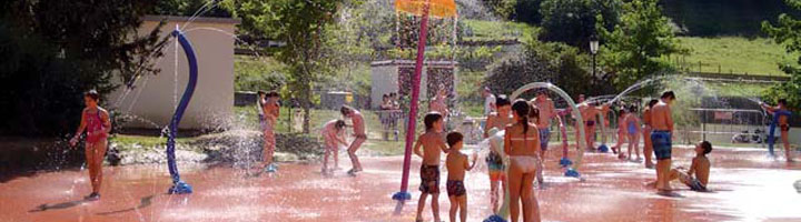 El municipio de Antzuola inaugura con éxito un Splashpad de Vortex