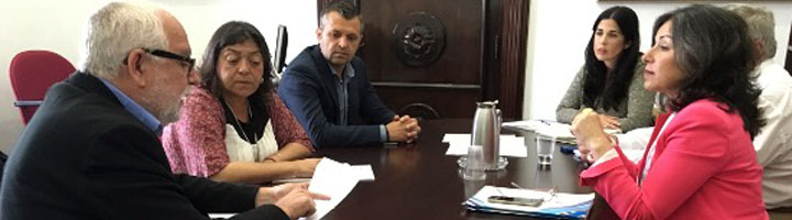 La Diputación de Cádiz y Conil exploran vías de colaboración en materia de movilidad sostenible