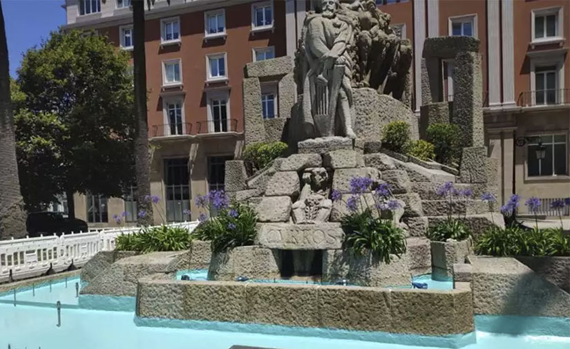 A Coruña renueva sus fuentes ornamentales