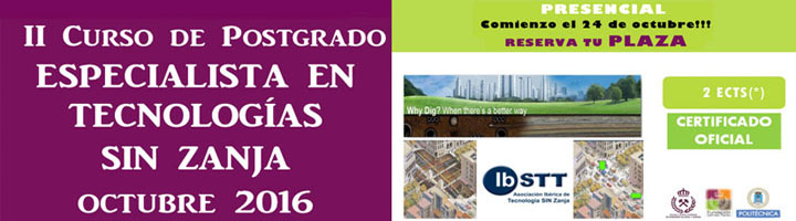 Conoce la Tecnologías SIN Zanja en la presentación del curso 
