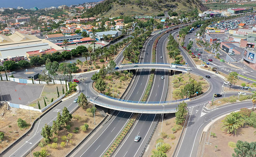 ACCIONA se hace con la gestión del mantenimiento de las zonas verdes en carreteras de Tenerife