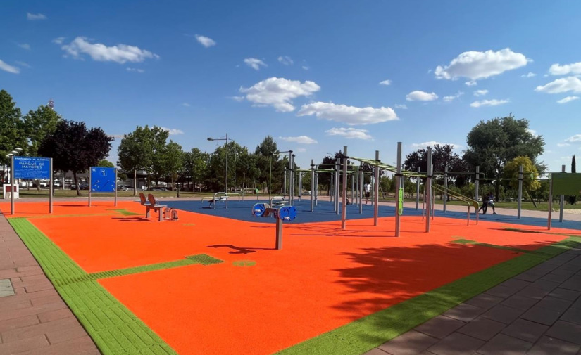 AGAPITO construye tres nuevos parques de calistenia en Alcorcón