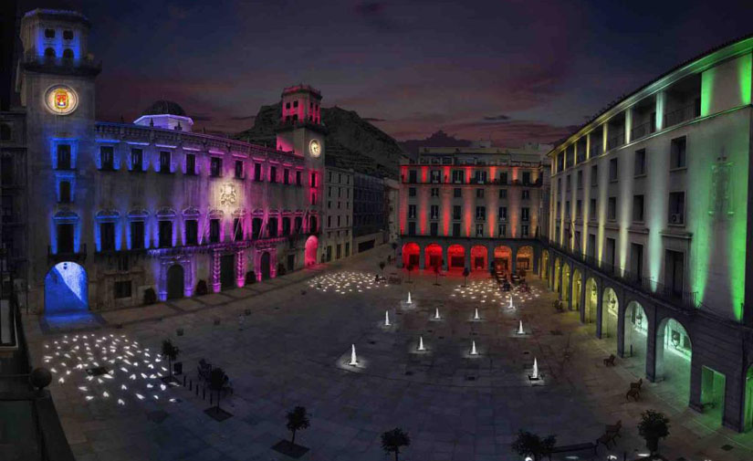Alicante contará con nueva iluminación en la Plaza del Ayuntamiento en 2022