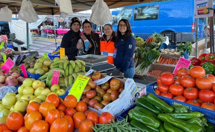 Alicante implementa la recogida de residuos orgánicos en cuatro mercadillos