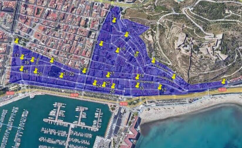 Alicante comenzará a soterrar sus islas de contenedores