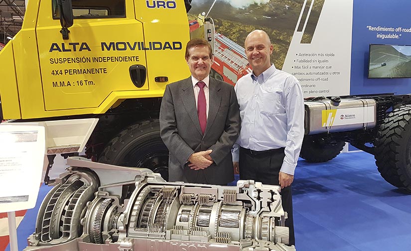 Allison Transmission presenta en SICUR 2020 el vehículo de UROVESA para extinción de incendios K6 IS