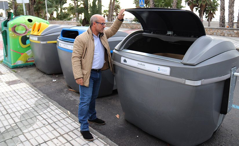 Almuñécar implanta un nuevo sistema de recogida de basura con nuevos contenedores