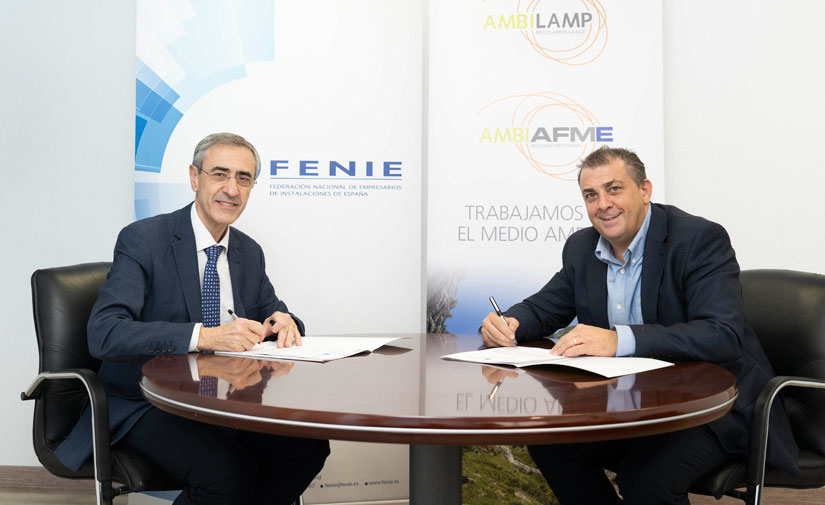 AMBILAMP y FENIE seguirán fomentando el reciclaje de aparatos eléctricos entre las empresas instaladoras