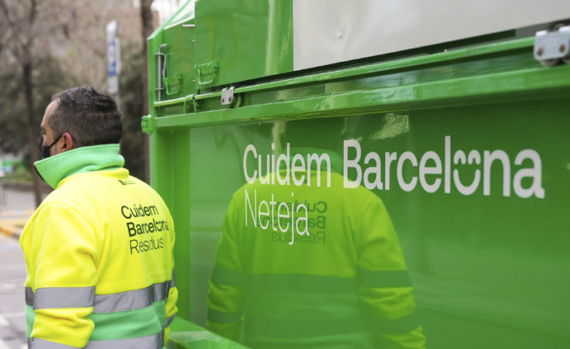 Arranca el despliegue del nuevo servicio de limpieza y recogida de residuos de Barcelona