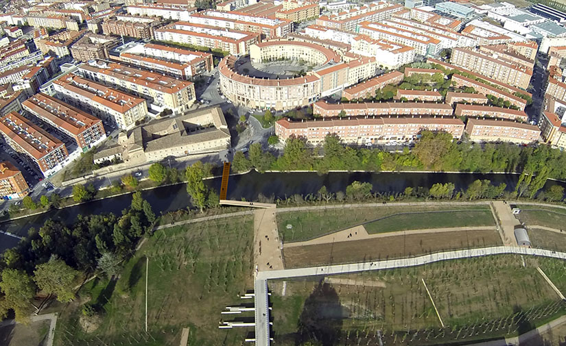 Arranca la ejecución de la II Fase del parque de Aranzadi en Pamplona