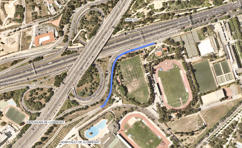 Arrancan las obras del carril bici que conectará Esplugues y Barcelona por la Diagonal