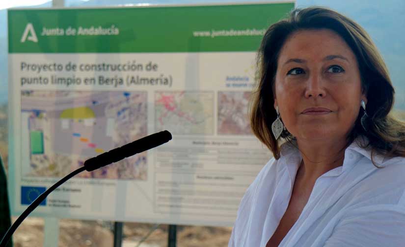 Arrancan las obras en Berja del primero de los cuatro nuevos puntos limpios previstos para Almería