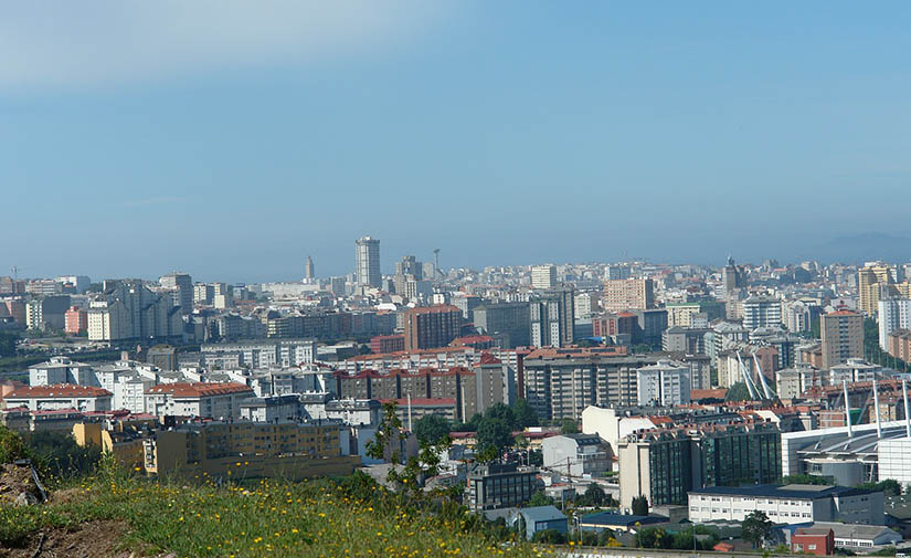 Arrancan los trabajos de mejora del parque infantil de los Rosales en A Coruña