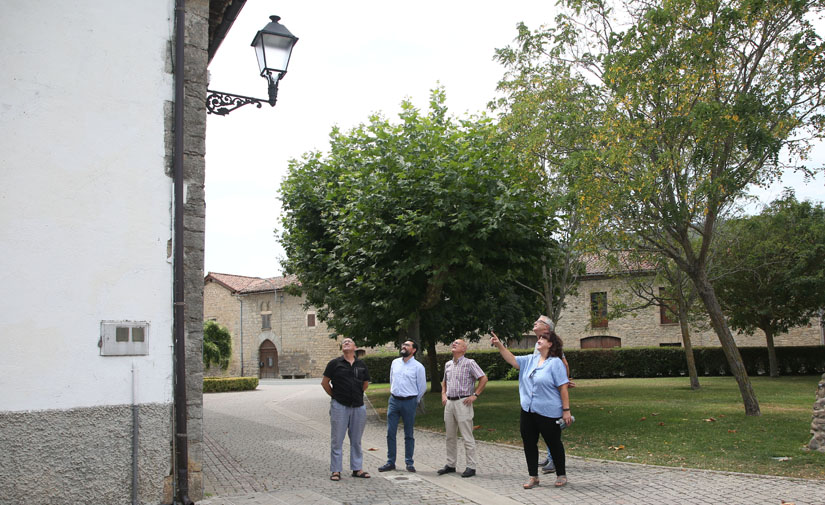 Asiáin, en Navarra, mejora su eficiencia energética con la renovación del alumbrado público