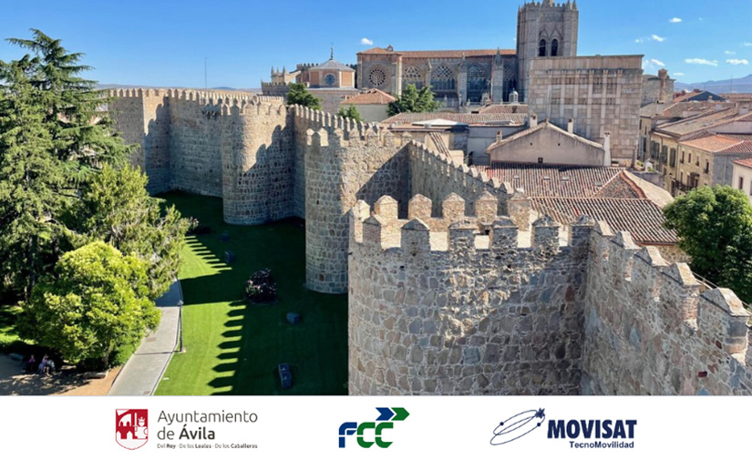Ávila contará con tecnología MOVISAT para optimizar los servicios de recogida de residuos y limpieza viaria