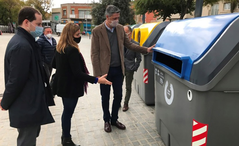 Badalona instala 200 nuevos contenedores para cubrir las necesidades en varias zonas de la ciudad