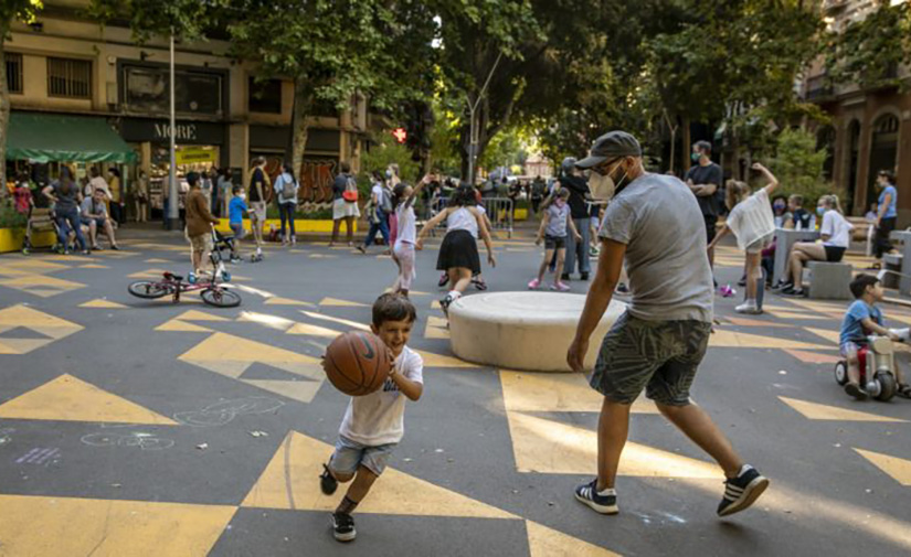 Barcelona apuesta por el modelo de las supermanzanas con su implantación en L’Eixample