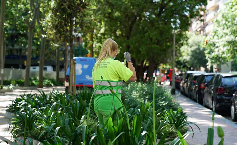 Barcelona incrementa los equipos municipales de limpieza