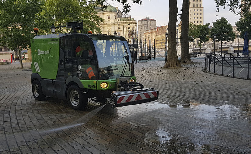 Bilbao refuerza los servicios de limpieza y reorganiza la recogida de residuos