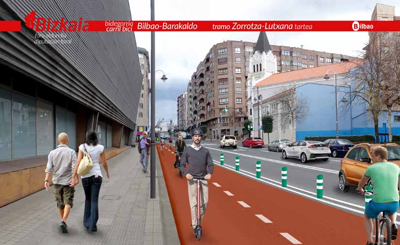 Bilbao y Barakaldo conectan sus redes para facilitar los desplazamientos en bicicleta