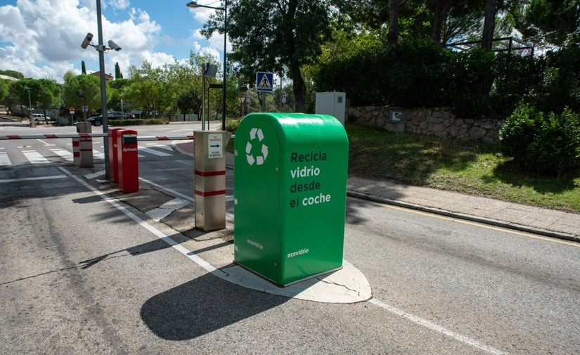 Boadilla del Monte acoge una prueba pionera de recogida selectiva junto a Ecovidrio