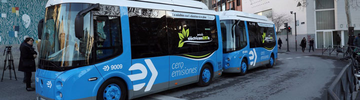 EMT Madrid renueva la flota de minibuses eléctricos del distrito de Centro