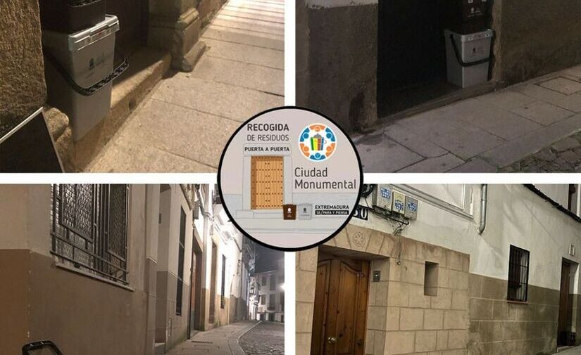 Cáceres incrementa hasta el 66,6% el índice de recogida selectiva de residuos gracias al puerta a puerta