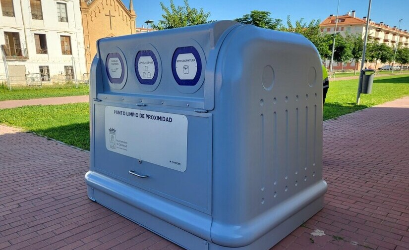 Calatayud instala un punto limpio de proximidad para hasta 11 tipos de residuos domésticos