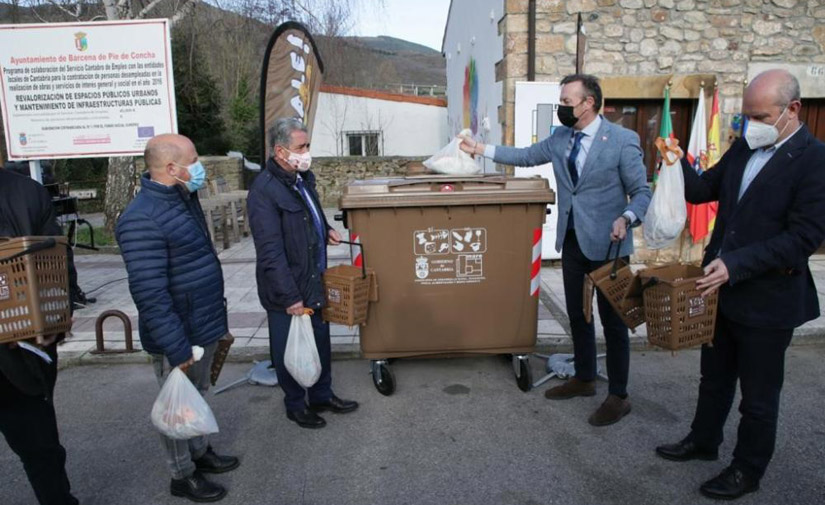 Cantabria pone en marcha un programa piloto en la cuenca del Besaya para implantar el quinto contenedor