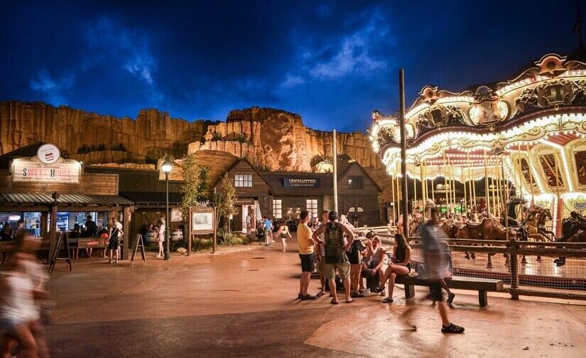 Carandini da luz a la nueva atracción de PortAventura World