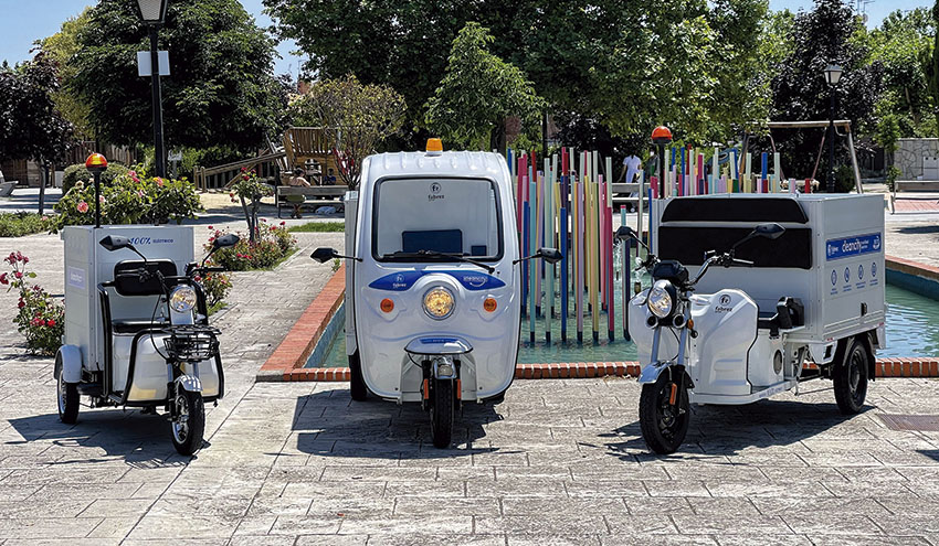 Carclean, el nuevo carro barrendero eléctrico de la línea Cleancity de Fabrez Group