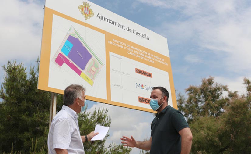 Castellón tendrá una nueva zona verde de más de 6.000 m² junto a la avenida Ferrandis Salvador