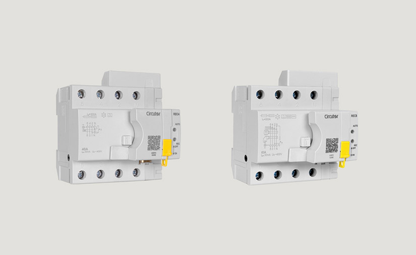 CIRCUTOR presenta nuevos interruptores diferenciales autorrearmables REC