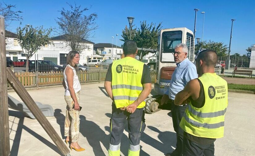 Comienza la ampliación y remodelación del parque infantil de Montirón en Lugo