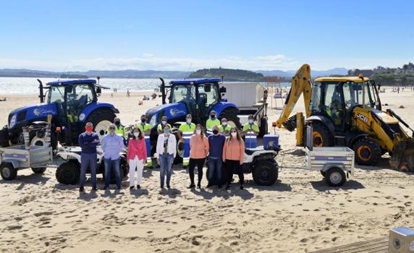 Comienza la temporada de playas en Santander se refuerza la limpieza