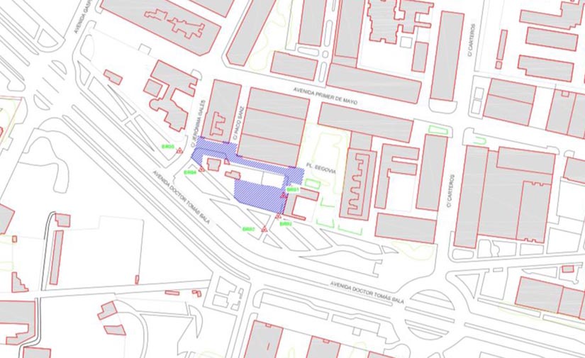 Comienzan en Valencia las obras de reurbanización del entorno de la plaza de Segovia