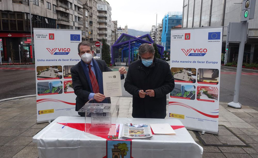 Comienzan en Vigo las obras de las rampas de Gran Vía entre Venezuela y Plaza de España