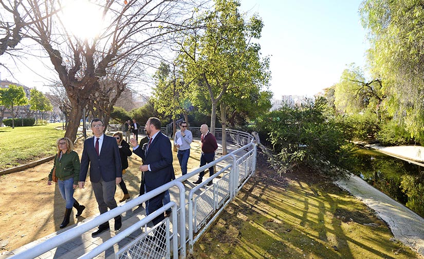 Comienzan las obras de reforma del jardín de Fofó en Murcia