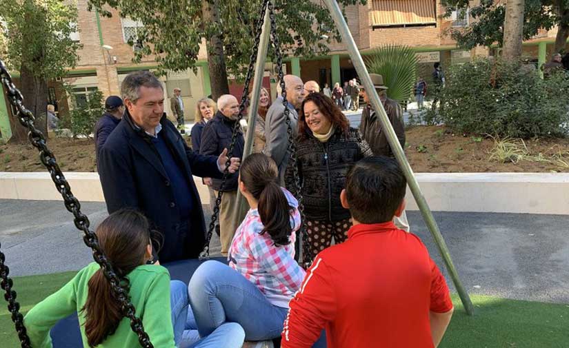 Concluye la reurbanización de la plaza Salesiano Don Ubaldo de Triana de Sevilla