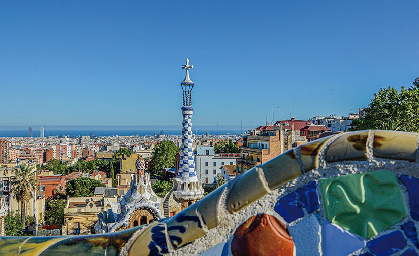 Concluye parte de la rehabilitación del Park Güell de Barcelona