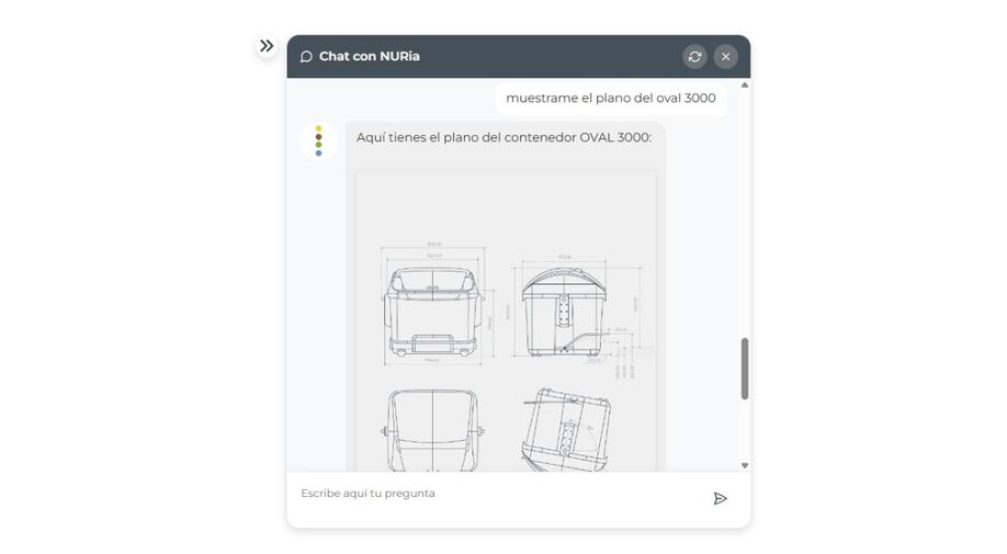 CONTENUR presenta NURia, un chatbot con inteligencia artificial generativa para mejorar la atención digital