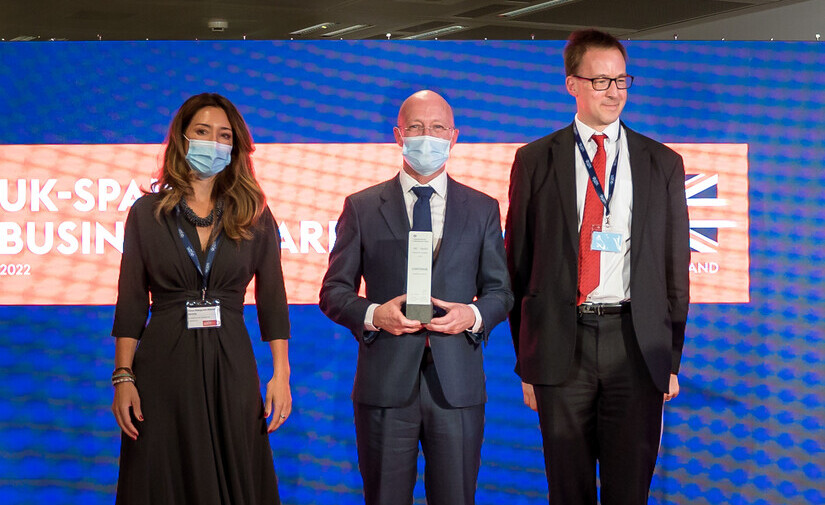 CONTENUR recibe el premio UK-Spain Business Awards