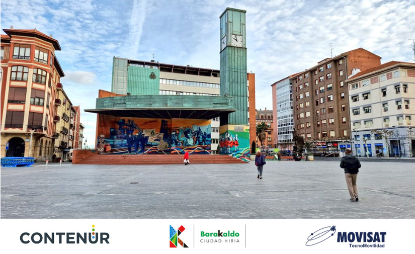 CONTENUR y MOVISAT siguen optimizando la gestión de residuos en Barakaldo