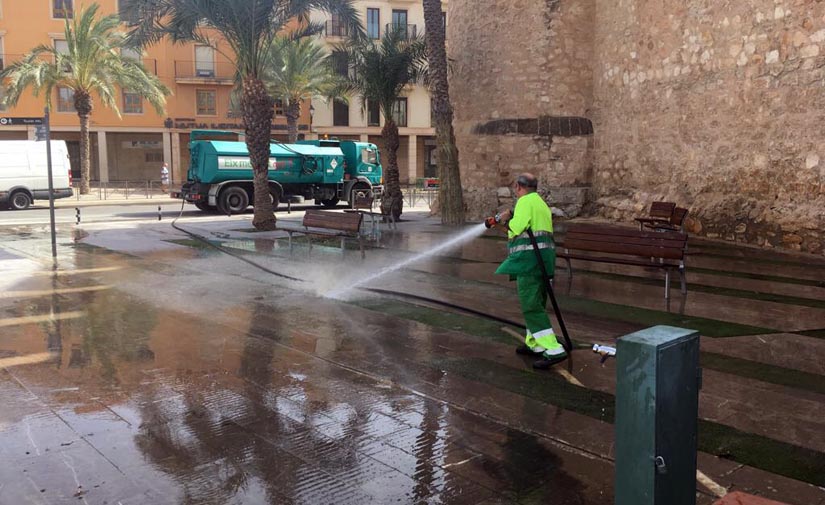 Cuatro empresas se presentan al concurso para el nuevo servicio de limpieza de Elche