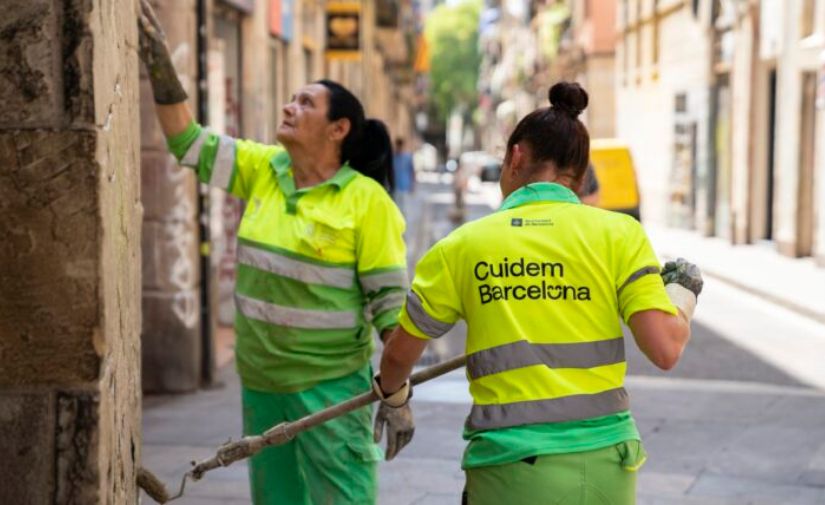 Cuidem Barcelona culmina su despliegue en toda la ciudad con 400 nuevos operarios y 870 vehículos