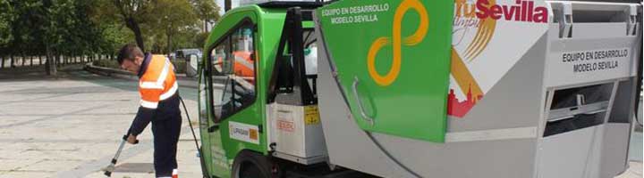 Lipasam es referente nacional en la apuesta por la introducción del vehículo eléctrico en tareas de limpieza urbana