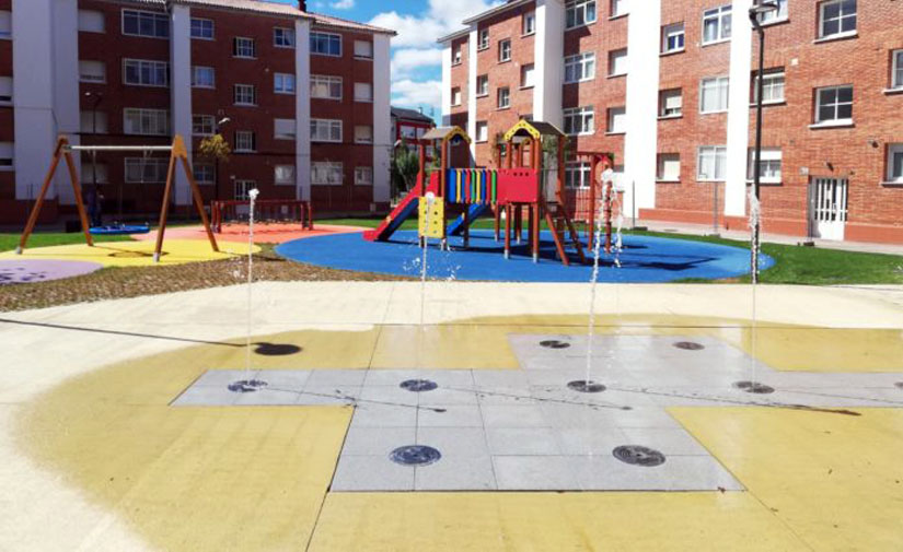 As Pontes reconstruye la Plaza de la Magdalena