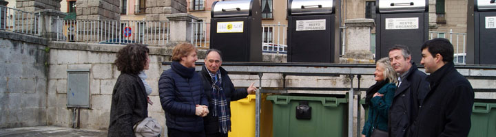 Contenedores soterrados para la Plaza de Artillería de Segovia